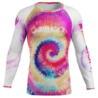 BJJ Religion Tie Dye Rash Guard XS  