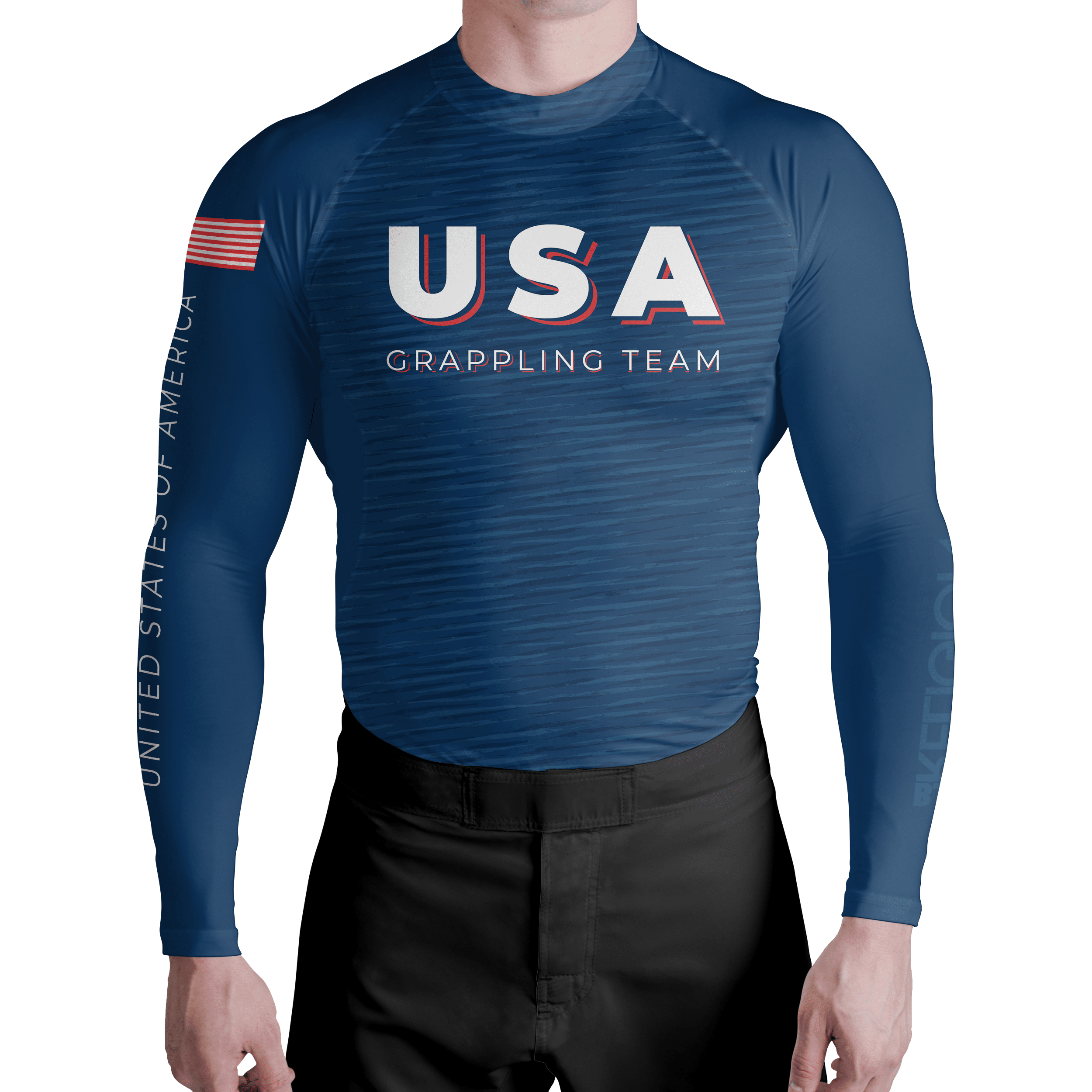 BJJ Religion USA Rashguard   