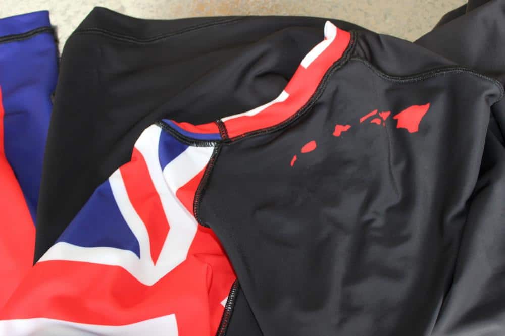 Vandal Kimonos HIState Hawaiian Flag Rashguard   